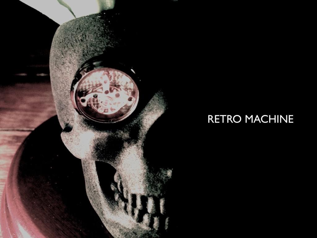 Retro Machine back view